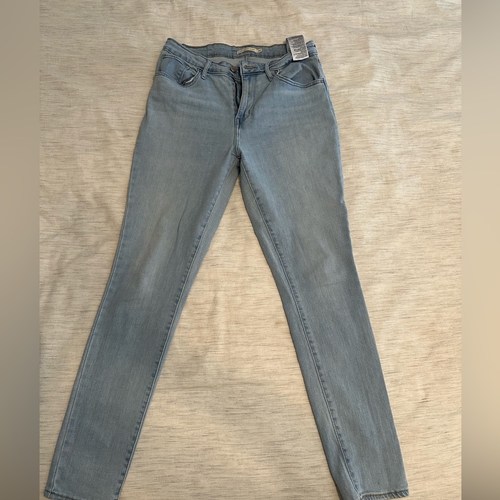 Levis 721 high rise skinny jeans